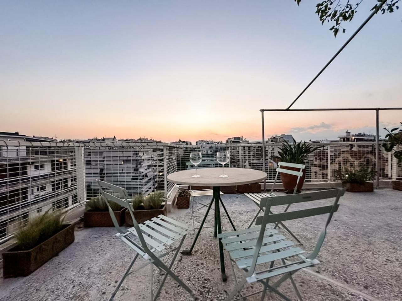 Beach Rooftop Athens Riviera Exteriör bild